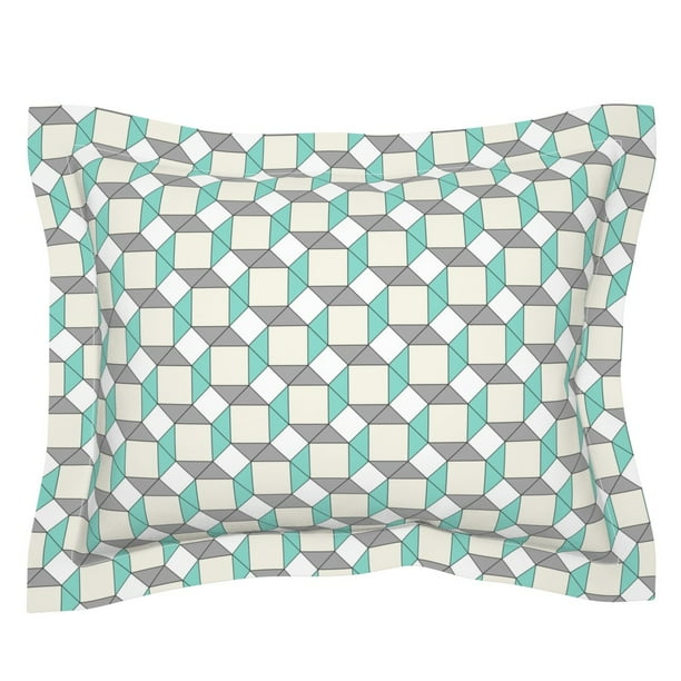 Bears Plaid Kid' Nursery Winter Black White Kids Print 100% Cotton Sateen 26in x 26in Knife-Edge Sham Roostery Pillow Sham Bears Plaid Kid' Nursery Winter Black White Kids Print 100% Cotton Sateen 26in x 26in Knife-Edge Sham Roostery Pillow Sham